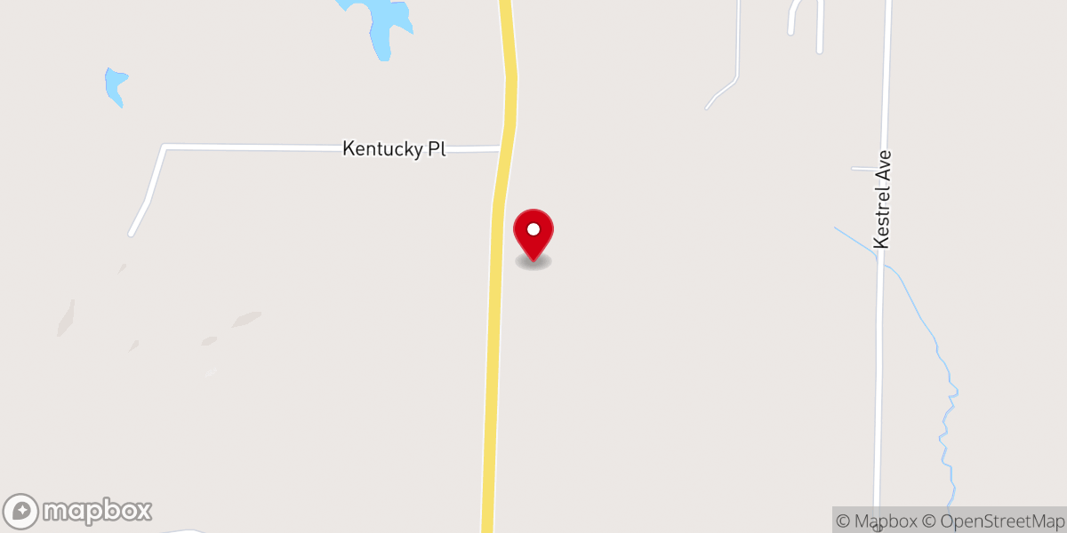 Map showing location of First Church of the Nazarene