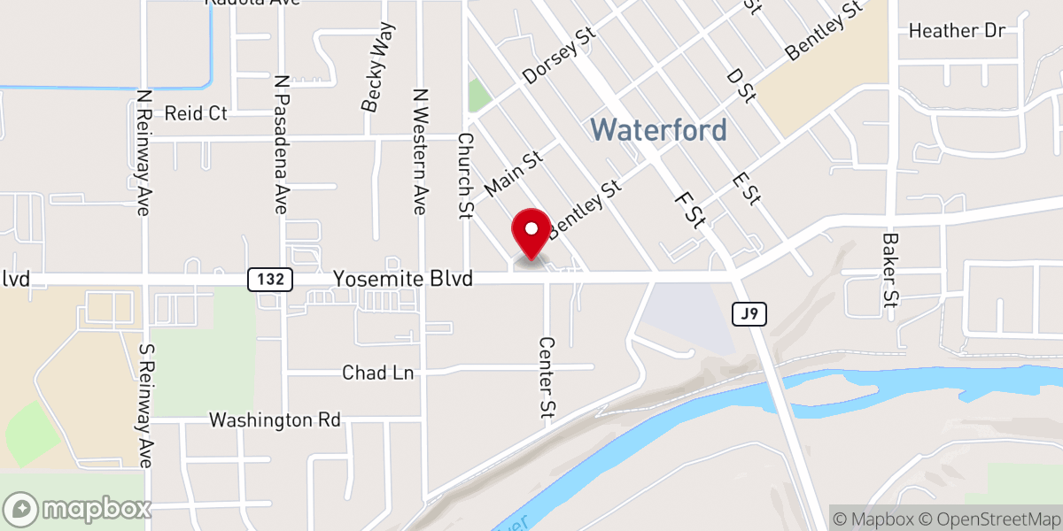 Map showing location of Love Waterford