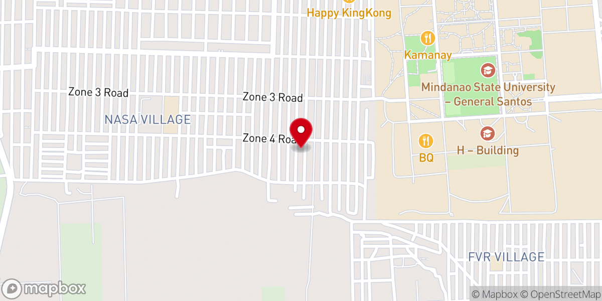 Map showing location of Maranatha Assemblies Of God Ministries