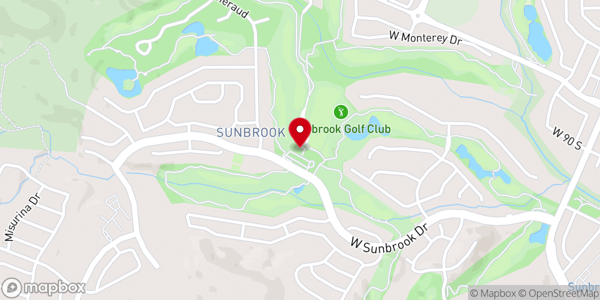 Map showing location of Wedding Chapel of Derek & Emma