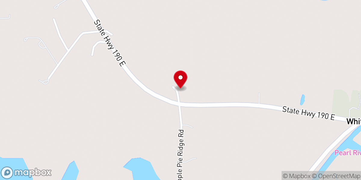 Map showing location of Ridge Memorial Church