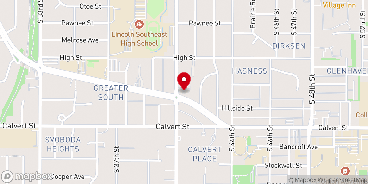 Map showing location of 2 Pillars Church