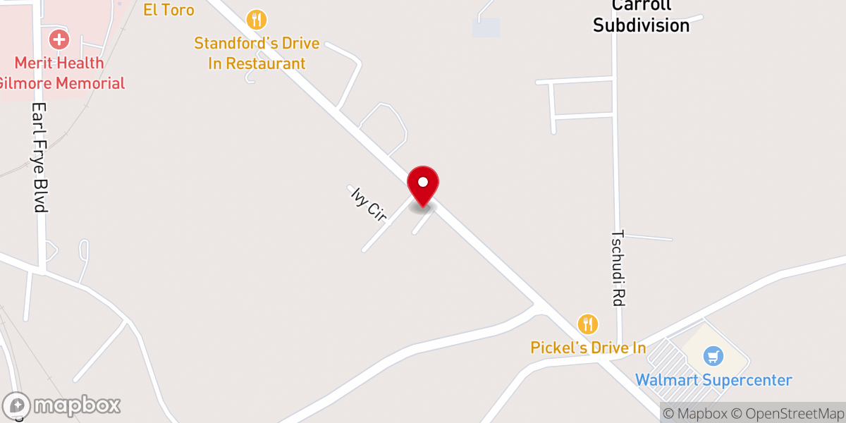 Map showing location of The Church Of God Of Prophecy