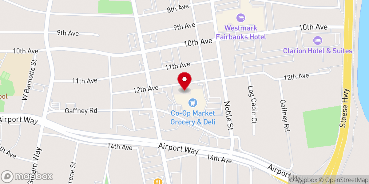 Map showing location of Vine Alaska Inc