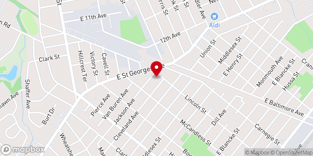 Map showing location of Born Again Church-God In Christ