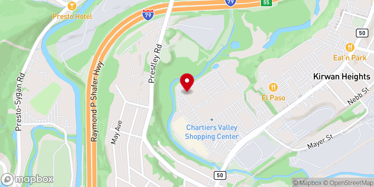 Map showing location of Orchard Hill Church - Bridgeville