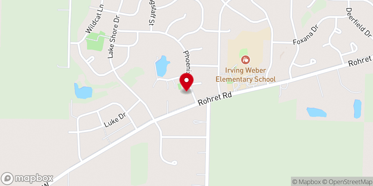 Map showing location of In Christ United Methodist Church (주안에교회)