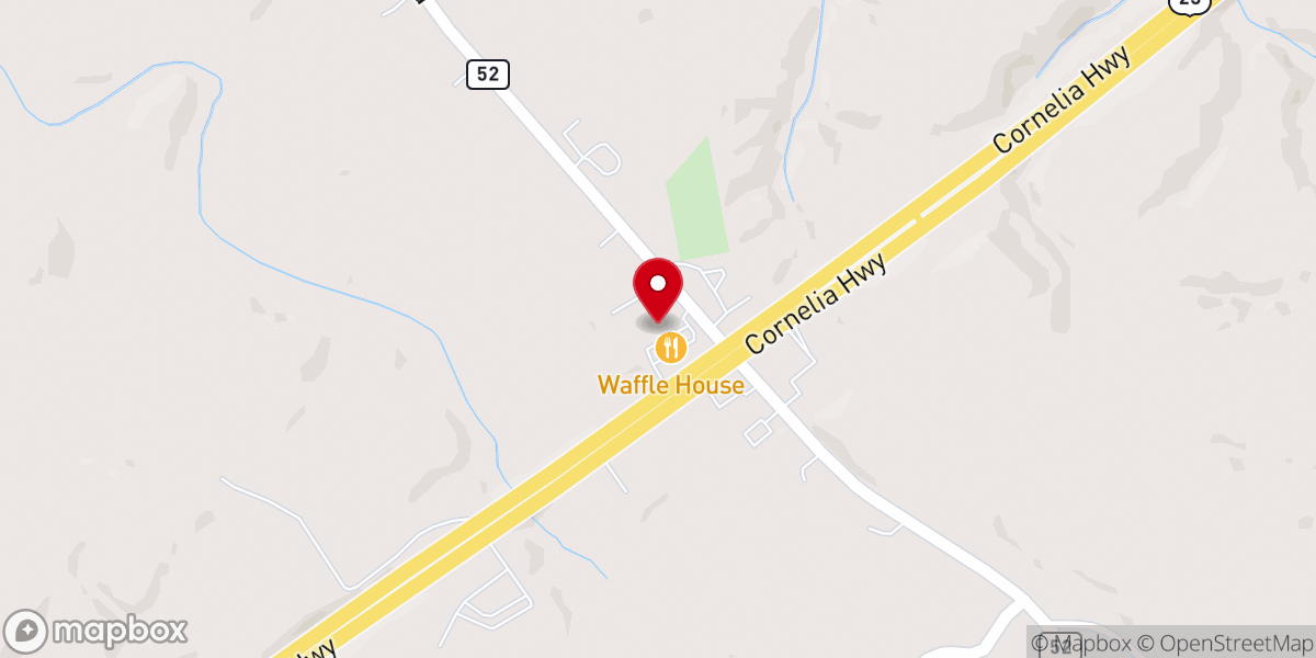 Map showing location of Bethlehem Baptist Church