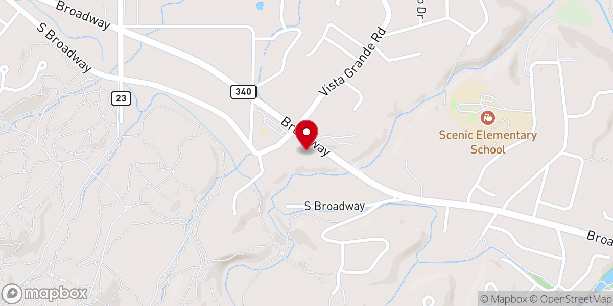 Map showing location of True Life Church - Redlands PCG