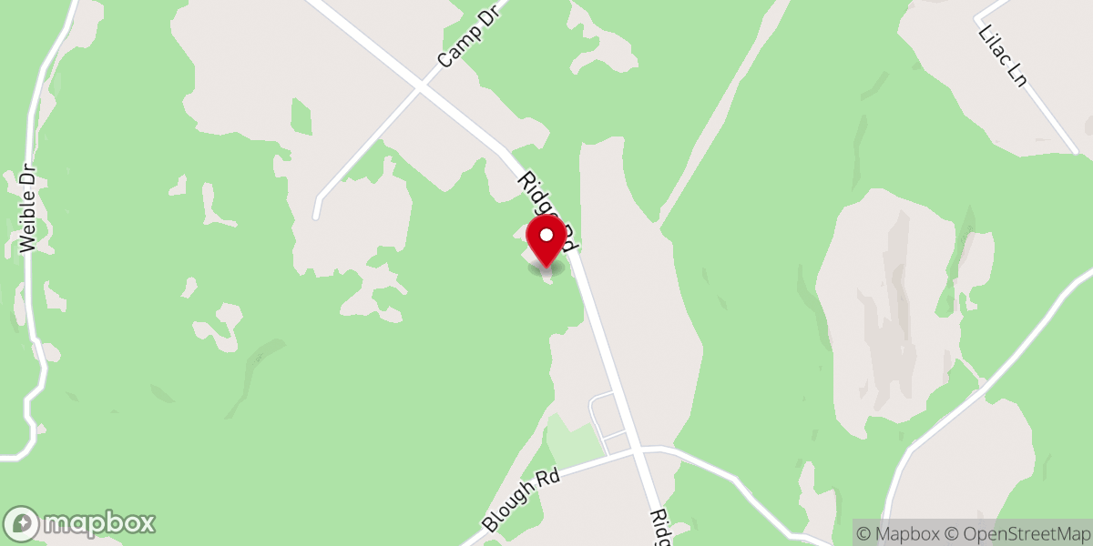 Map showing location of St. Thomas Lutheran Church Grove