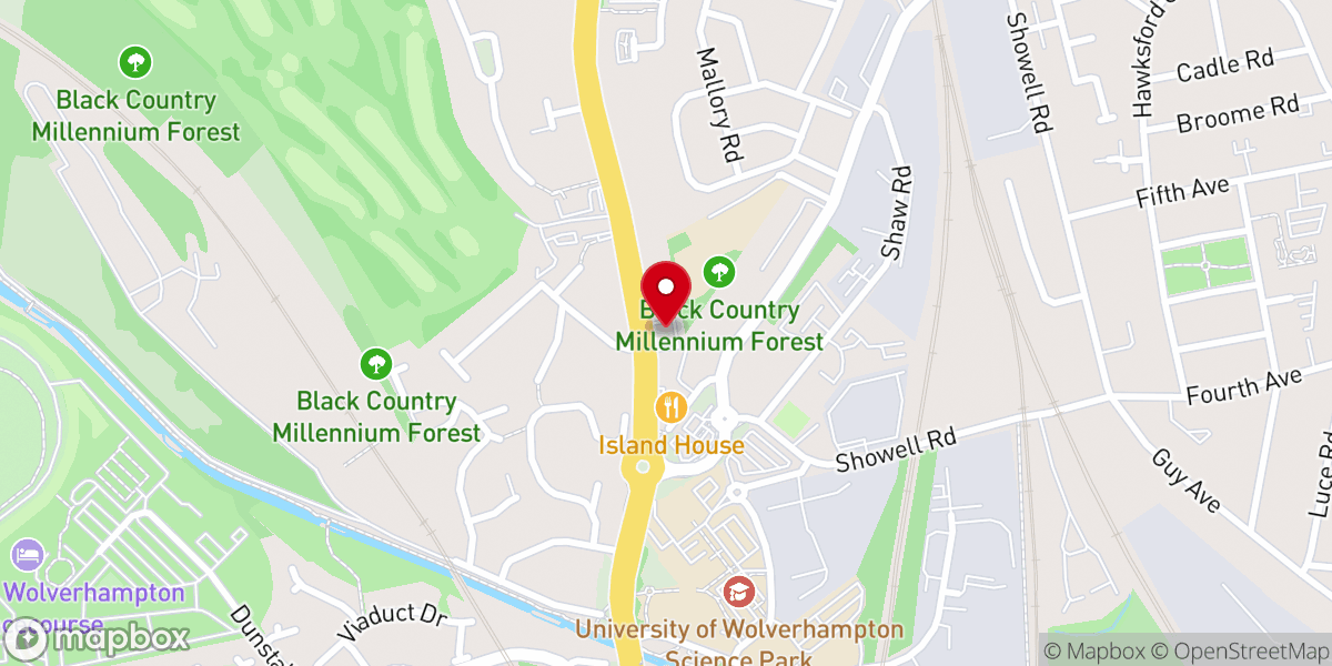 Map showing location of The Bethlehem Apostolic Church