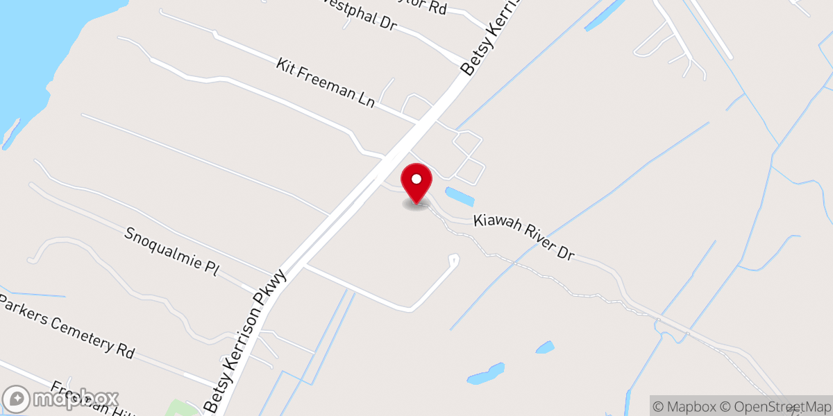 Map showing location of Rosebank Farms Market