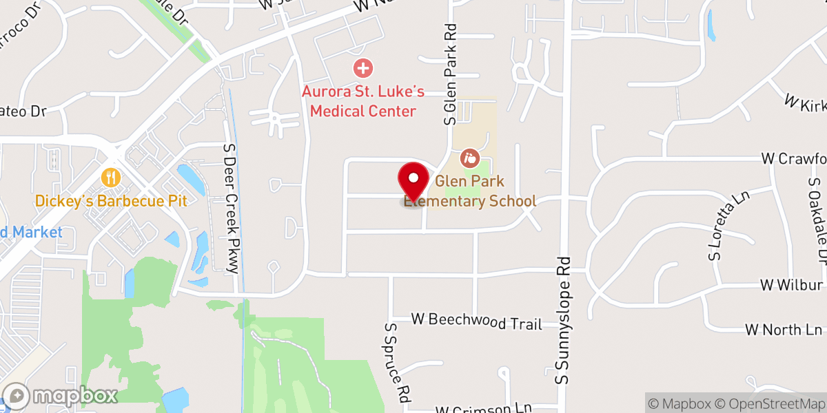 Map showing location of Church Pew Refinishing