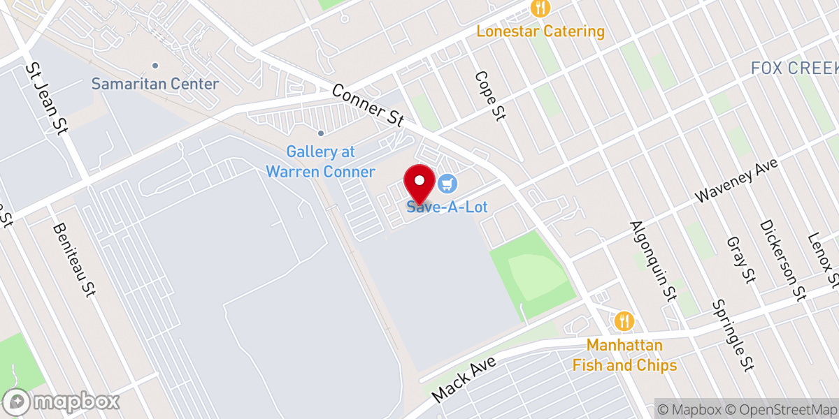 Map showing location of Jubilee City Church