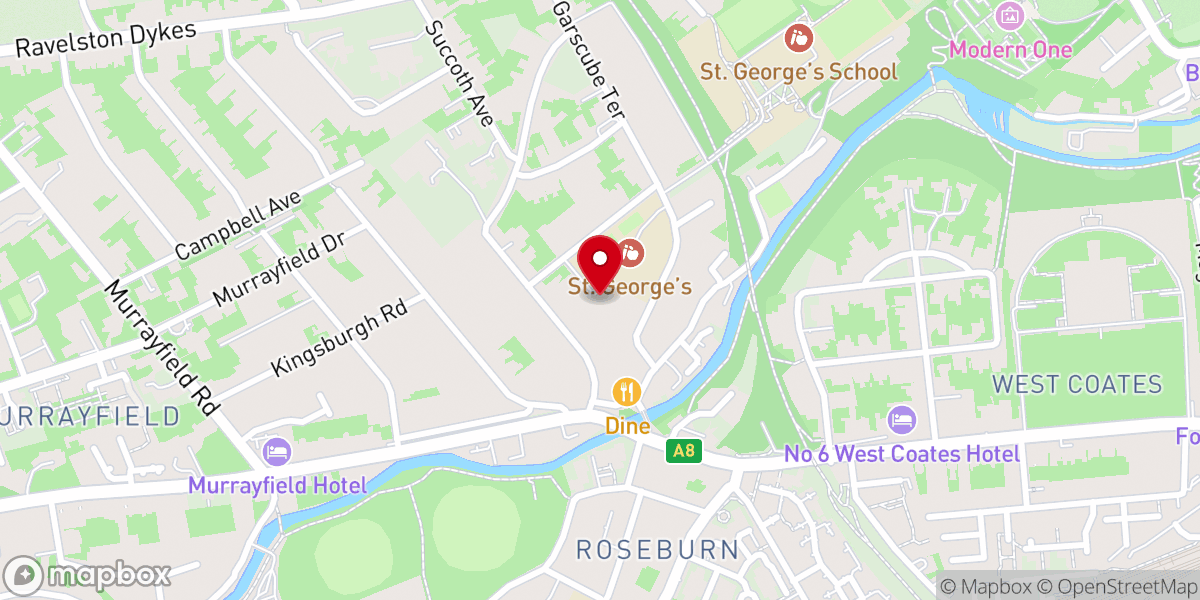 Map showing location of Church of the Good Shepherd