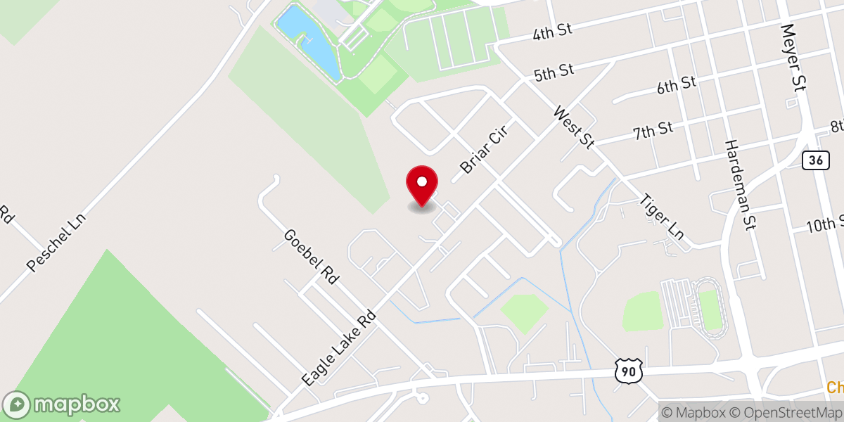 Map showing location of Shepherd's Way Church