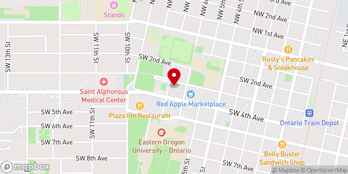 Map showing location of Church of God in Christ (Mennonite)