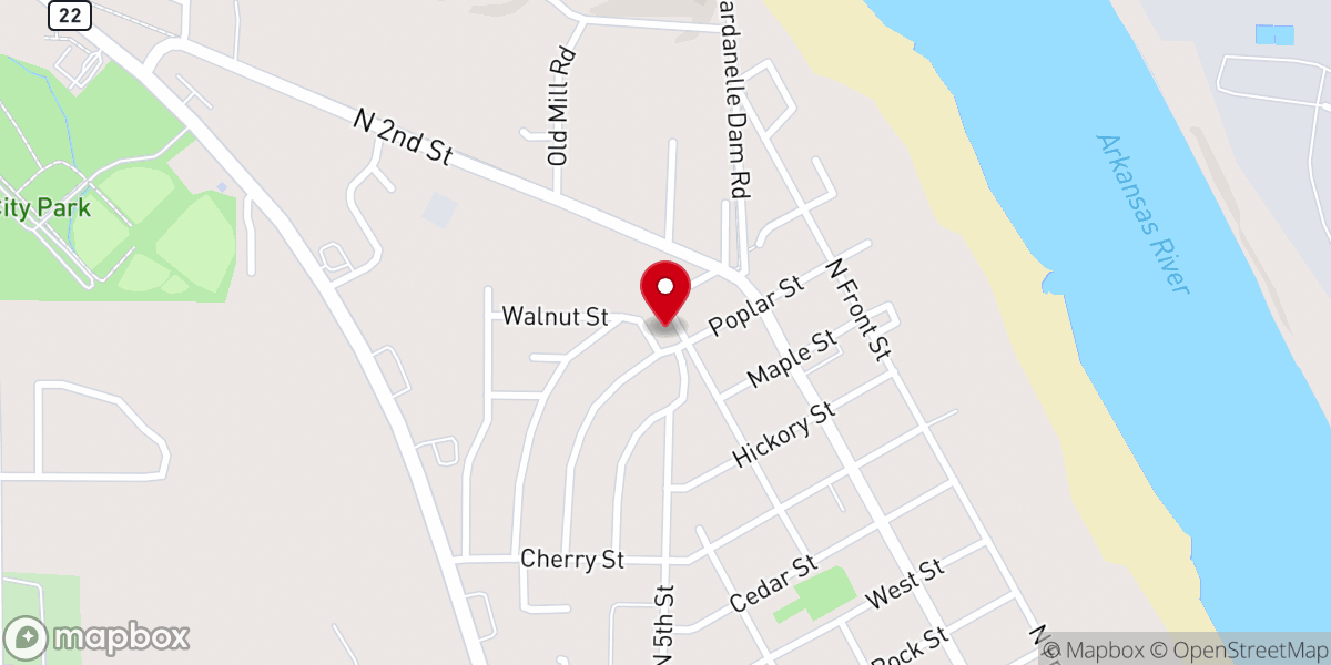 Map showing location of Apostolic Lighthouse United Pentecostal Church