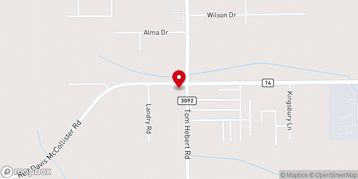 Map showing location of Fairview United Methodist Church