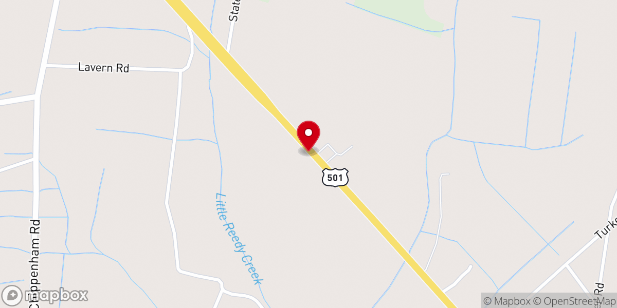 Map showing location of Iglesia Pentecostal Camino A La Vida Eterna Marion