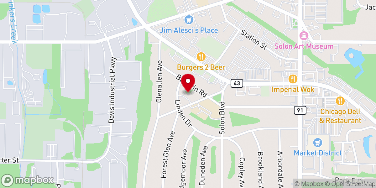 Map showing location of Catholic Church Of Saint Rita - Food Distribution Center