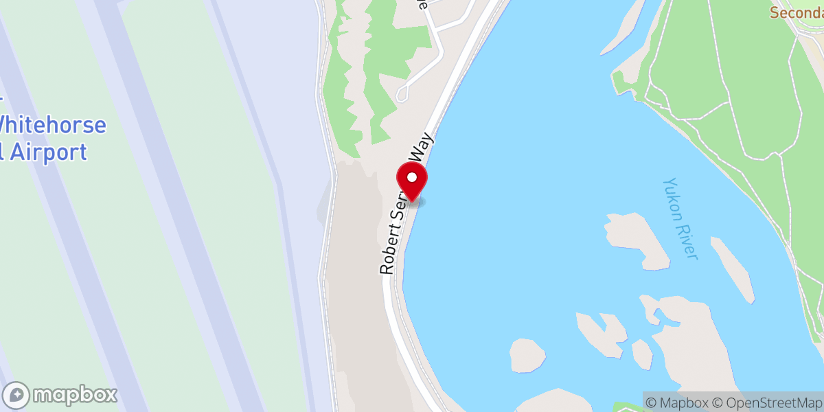 Map showing location of SS Canada