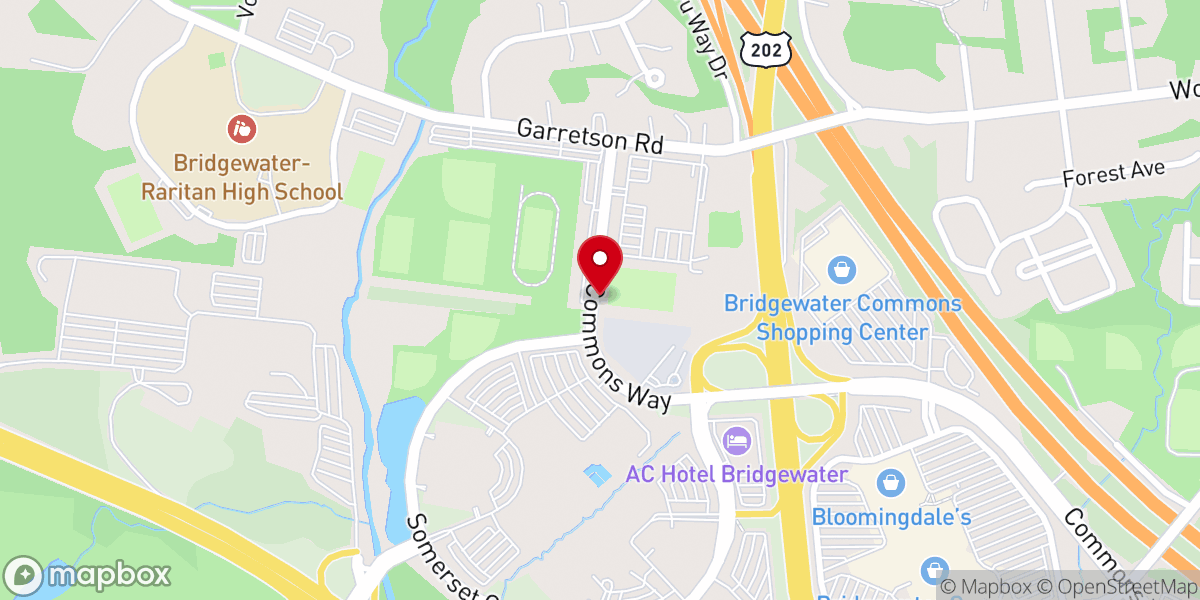 Map showing location of Naamghar Association of America