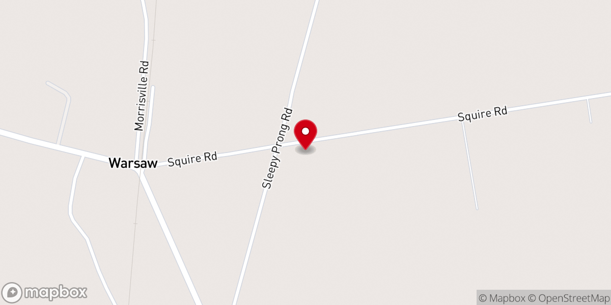 Map showing location of New Hope Fellowship