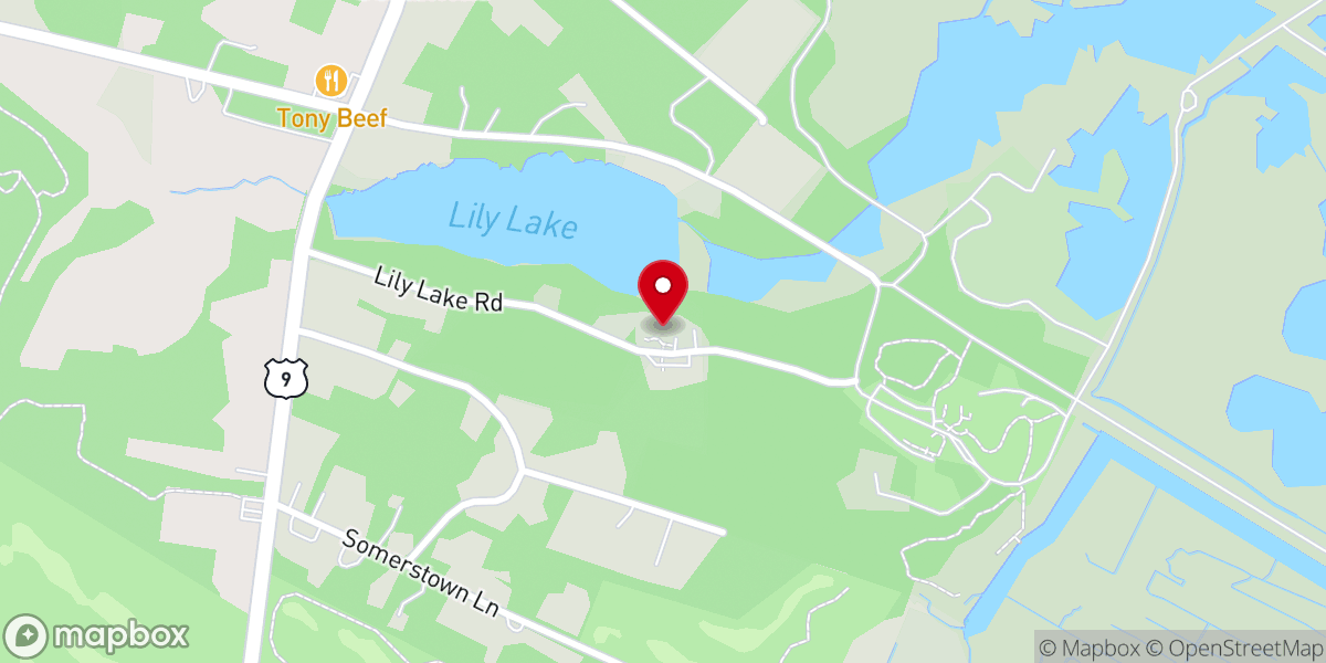 Map showing location of Lifepoint Church