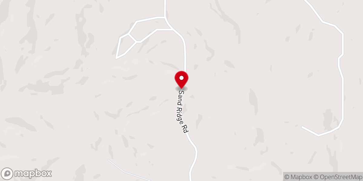 Map showing location of Benningfield Chapel