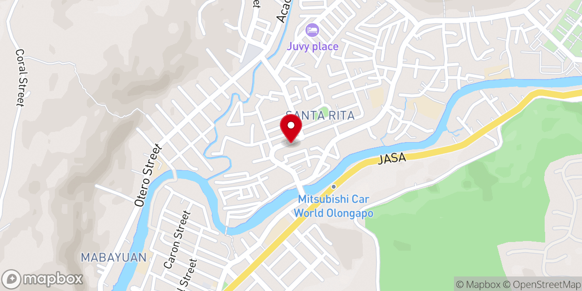 Map showing location of Faith Christian Ministries Center