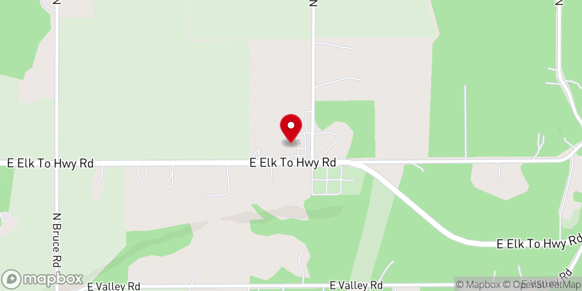 Map showing location of Country Church of the Open Bible