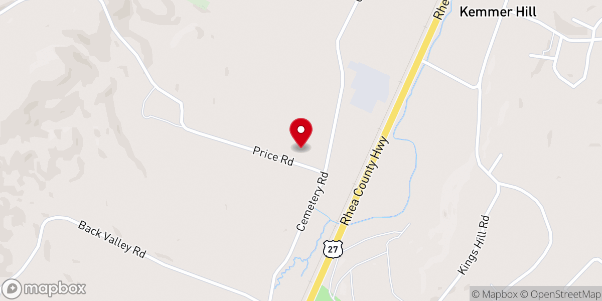 Map showing location of Spring City Seventh-Day Adventist Church