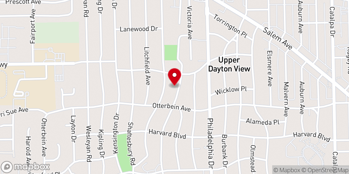 Map showing location of Church on the Rock Ministries Inc