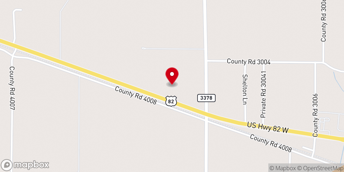 Map showing location of Turning Point Church