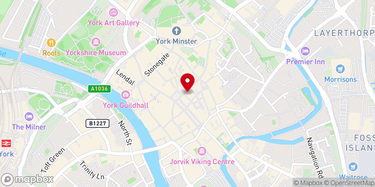 Map showing location of St Sampson’s Social Centre