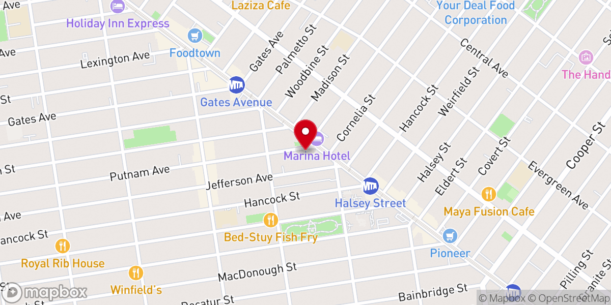 Map showing location of Mt Sinai Church of God