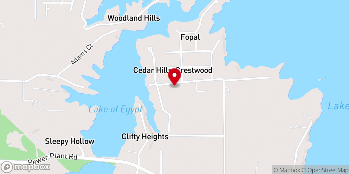Map showing location of 61 Venue
