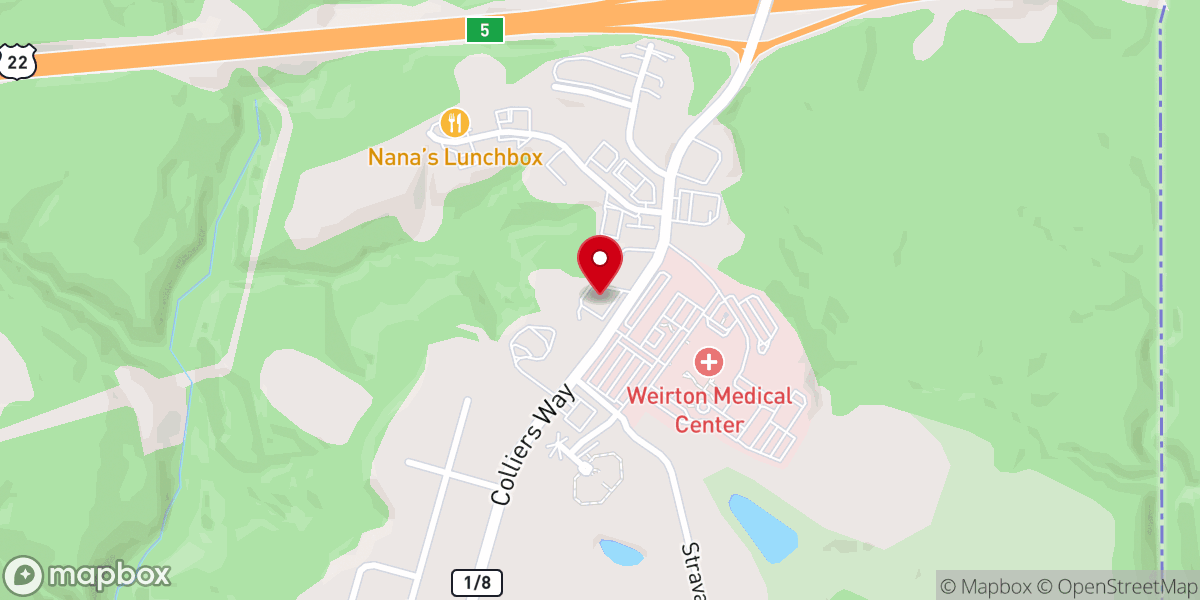 Map showing location of Saint Nicholas Orthodox Church