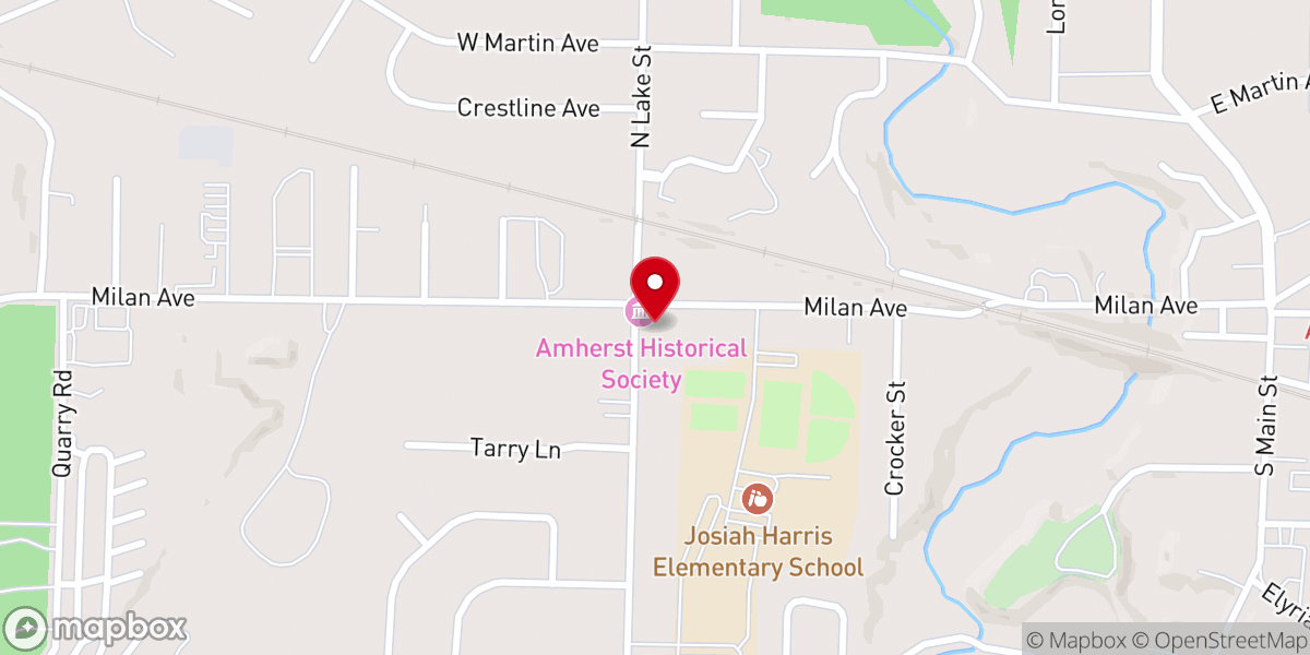 Map showing location of Cornerstone Community Church