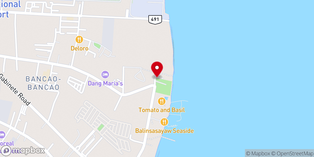 Map showing location of Palawan Yewon Church