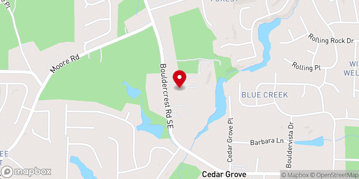 Map showing location of First Christ Cares Church