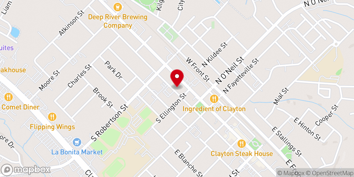 Map showing location of 317 Community Center