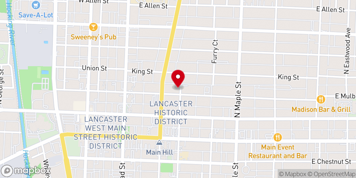 Map showing location of Emanuel Lutheran Church Lcms