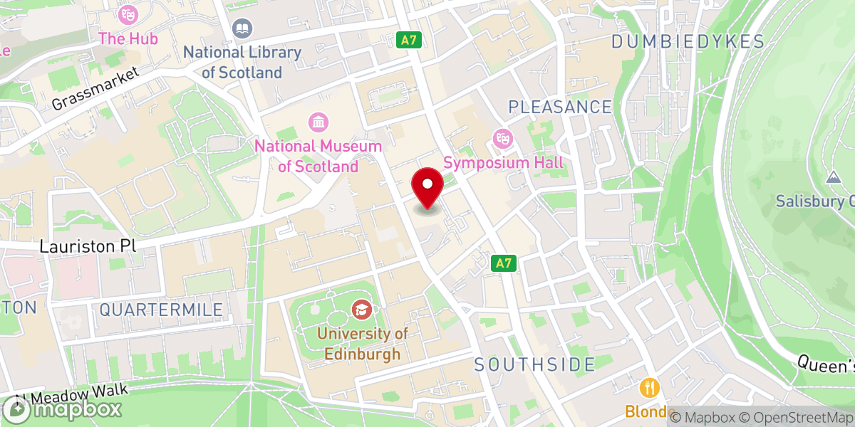 Map showing location of Forth Valley Methodist Circuit