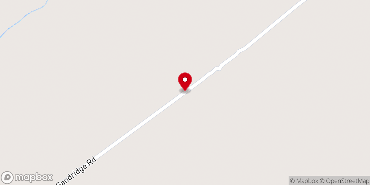 Map showing location of St John United Methodist Church