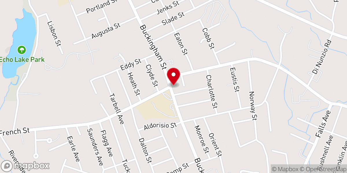 Map showing location of Gateway Bible Church