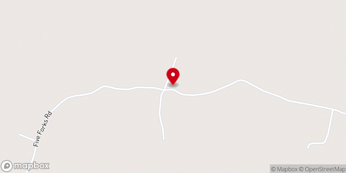 Map showing location of St Matthew Baptist Church