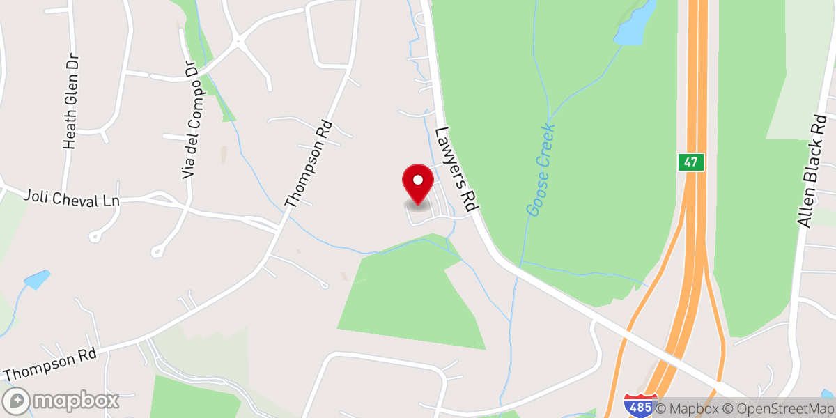 Map showing location of St Luke Catholic - OFFICE & CLASSROOMS ONLY