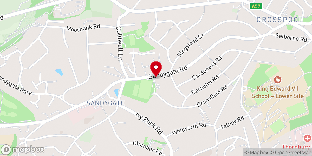 Map showing location of Church of St Francis of Assisi